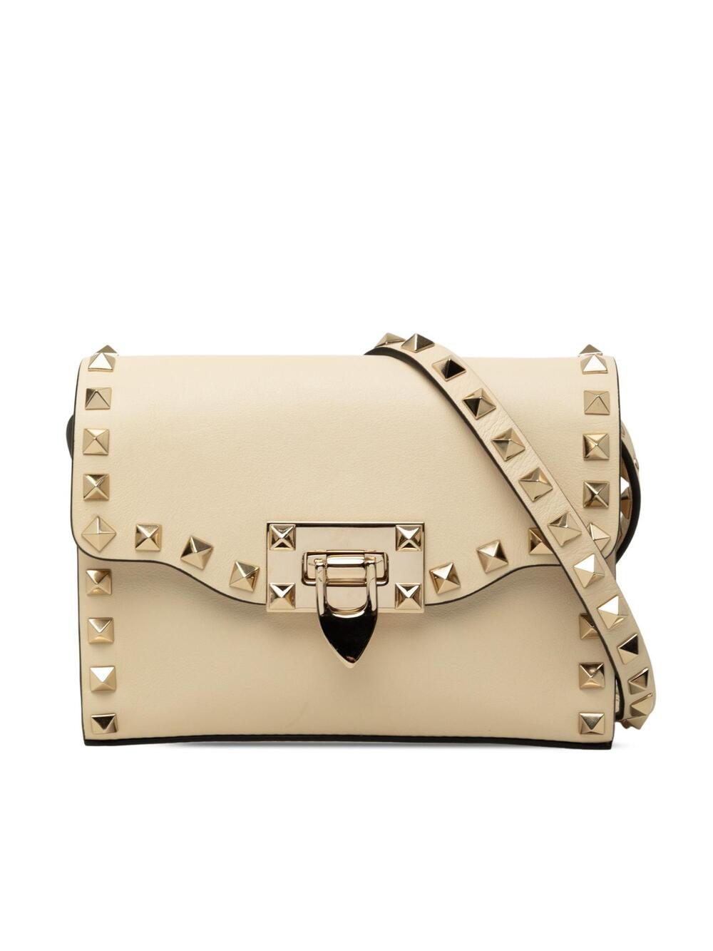 Valentino Mini Leather Rockstud Flap #343628V62B
